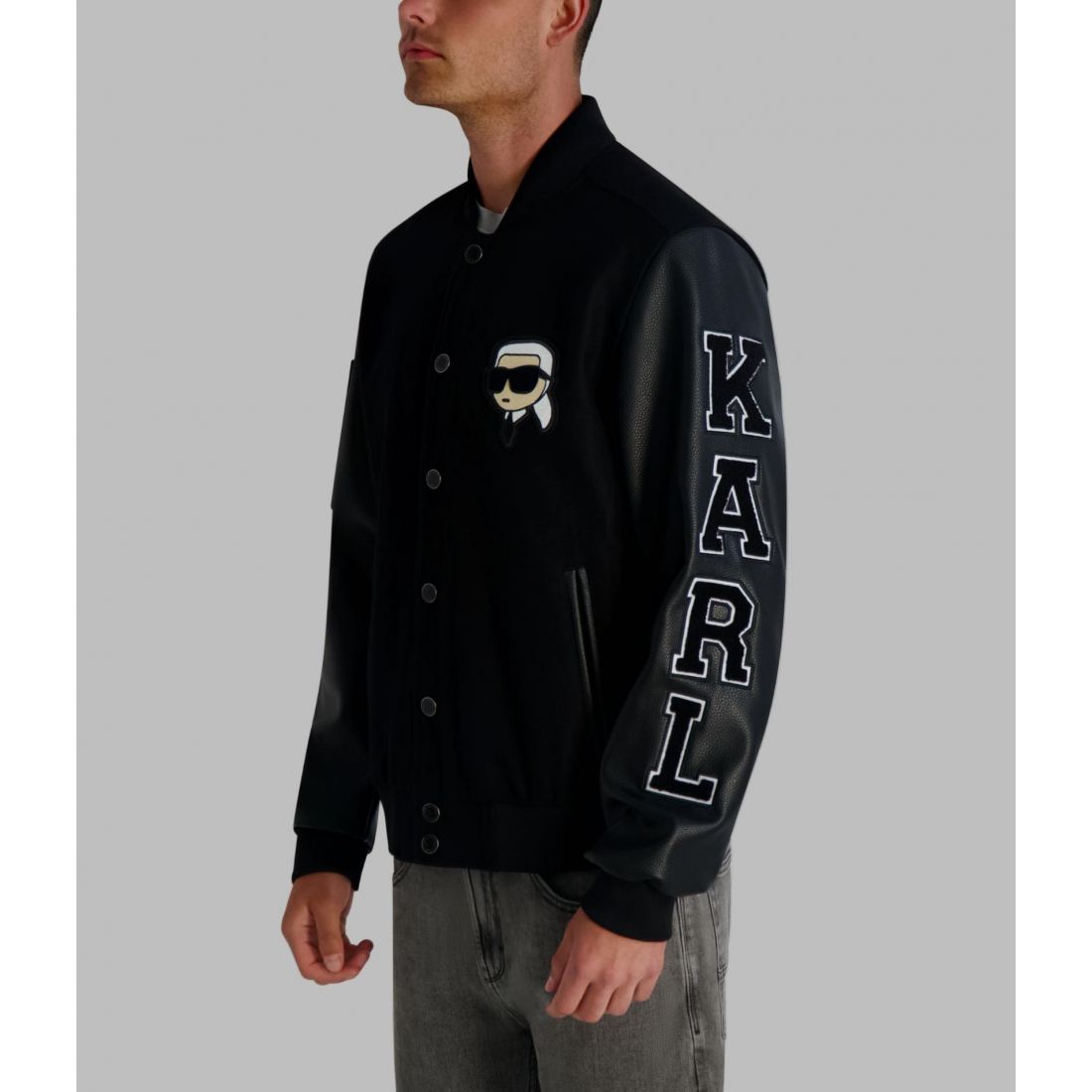'Karl Patch Varsity Jacket' für Herren