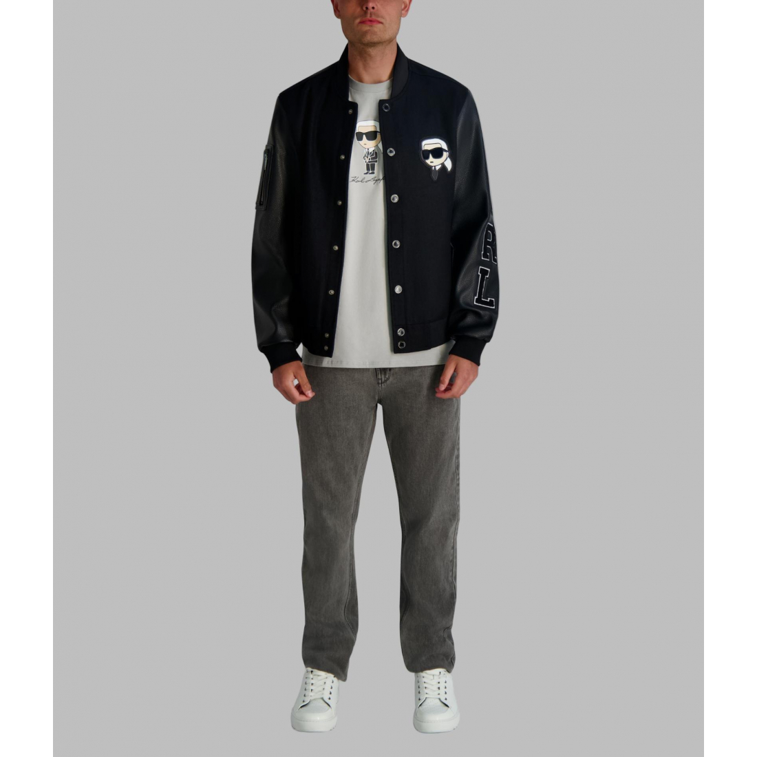 'Karl Patch Varsity Jacket' für Herren