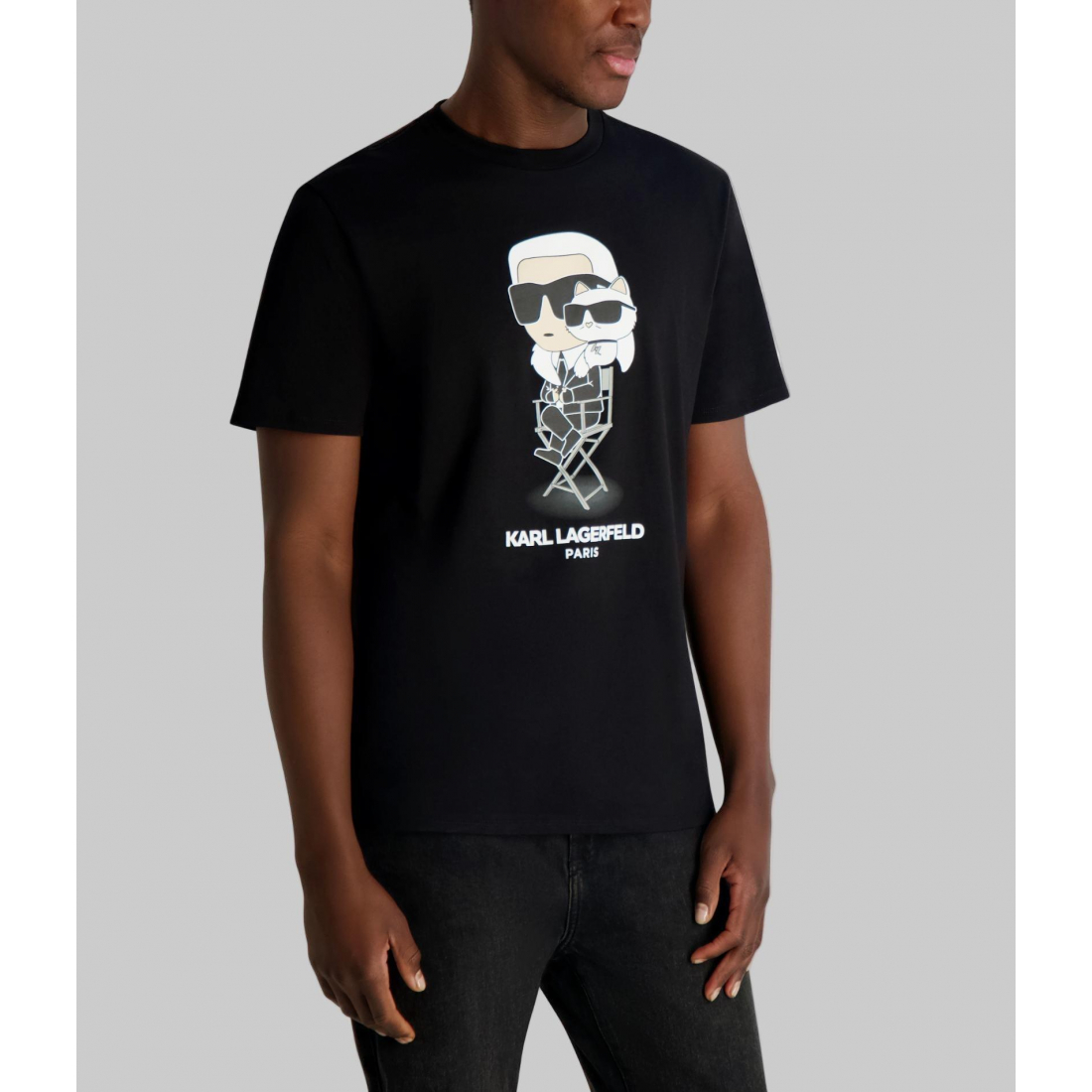 'Karl And Choupette On-Set Tee' für Herren