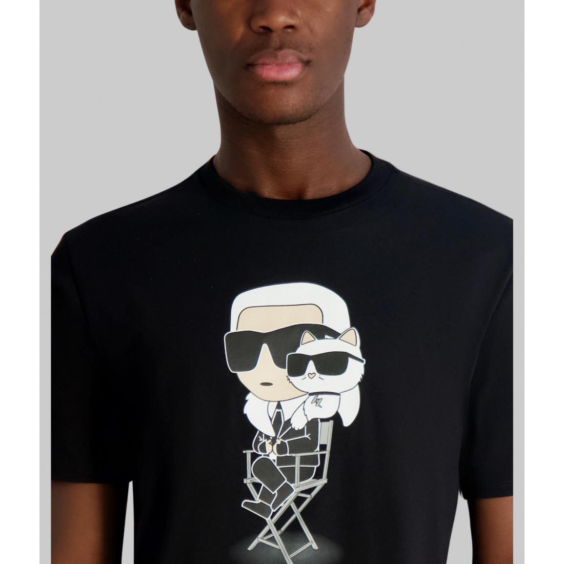 'Karl And Choupette On-Set Tee' für Herren