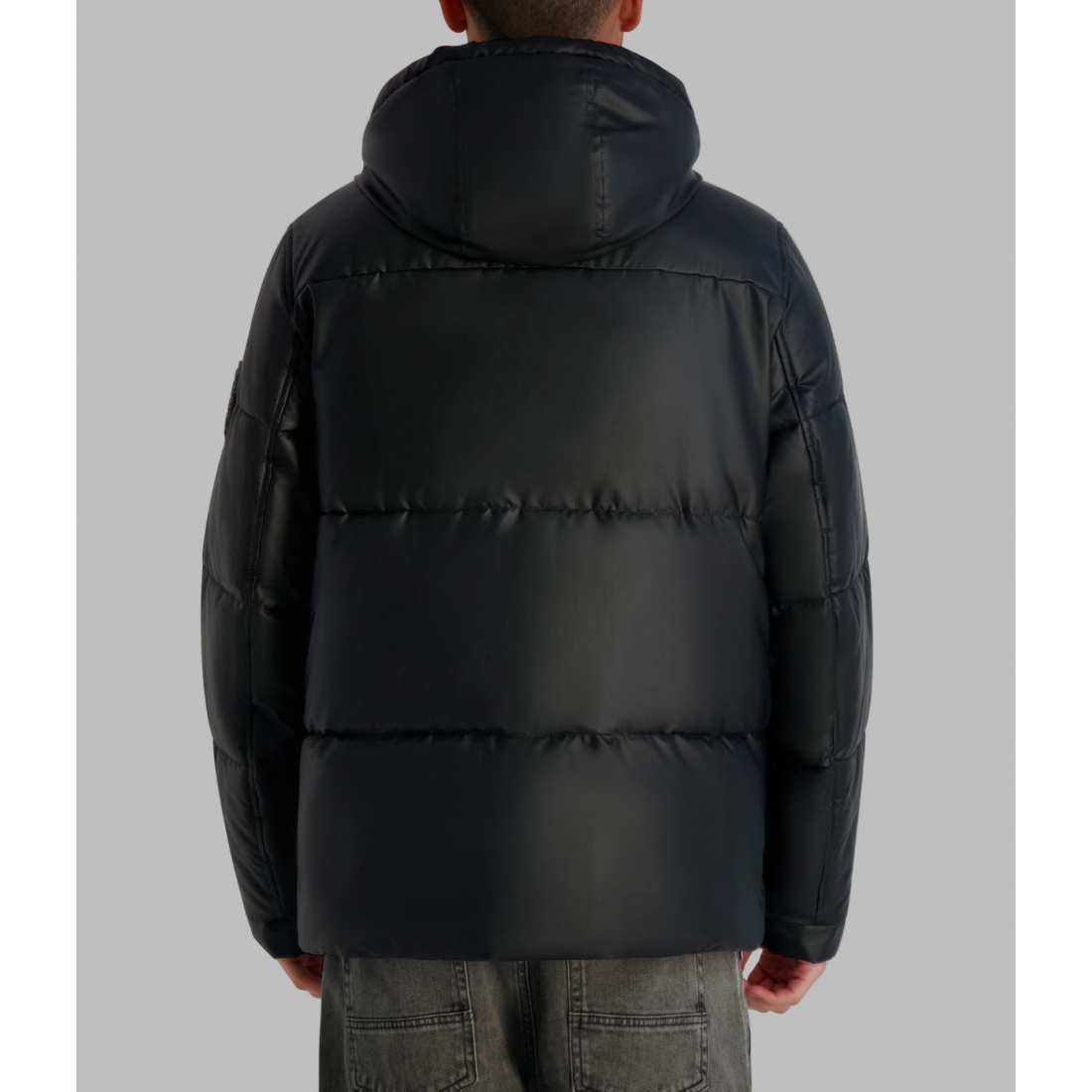Men's 'Mid Weight Hooded Puffer With Pockets'