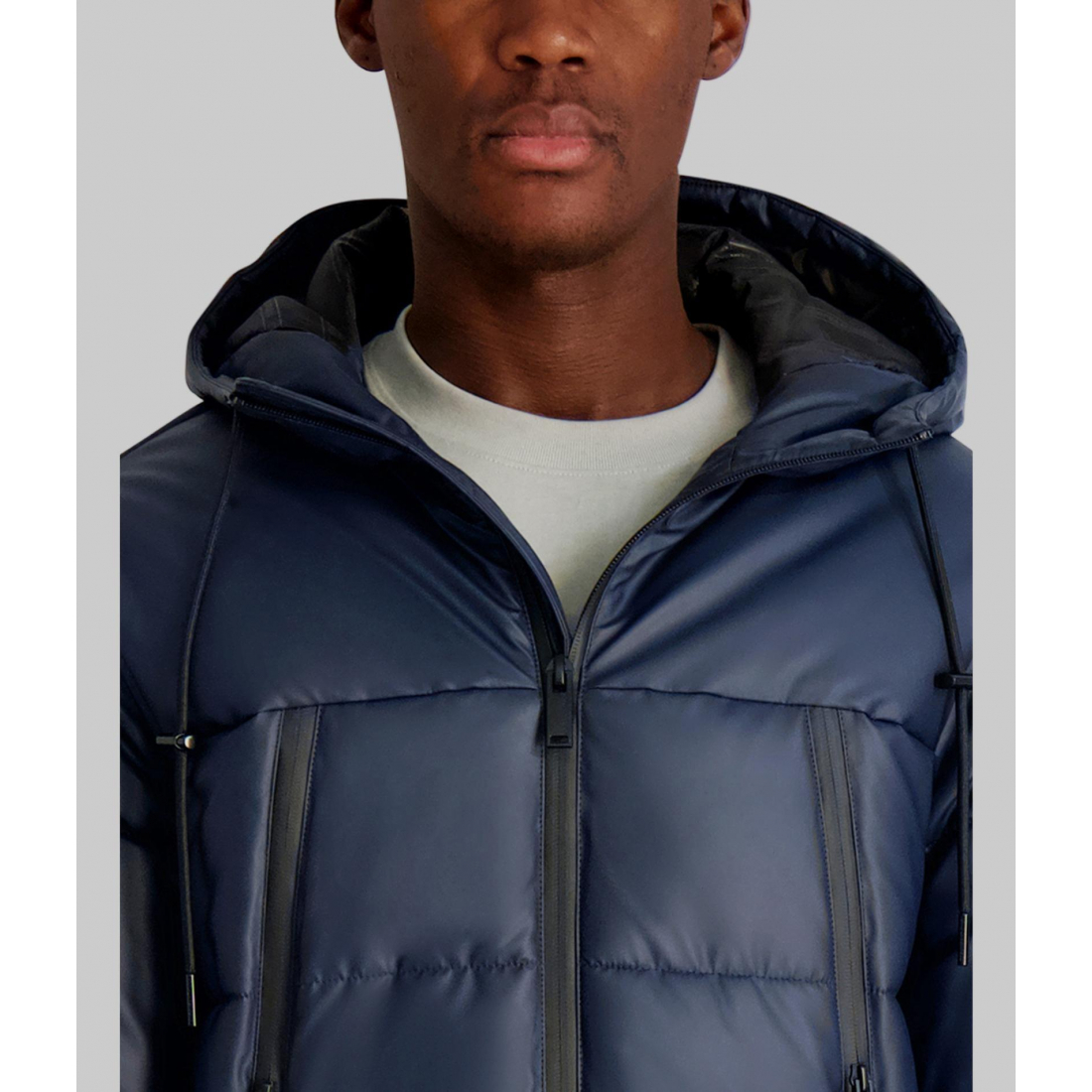 'Mid Weight Hooded Puffer With Pockets' für Herren