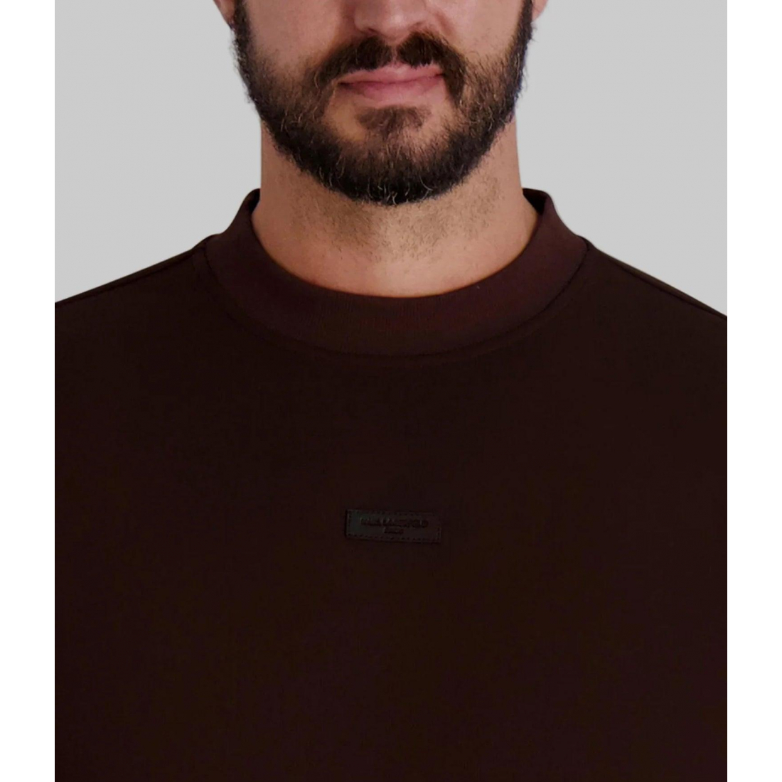 'Crew Neck Sweatshirt With Patch Logo' pour Hommes