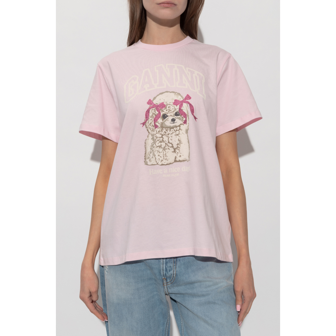 T-shirt 'Poodle' pour Femmes