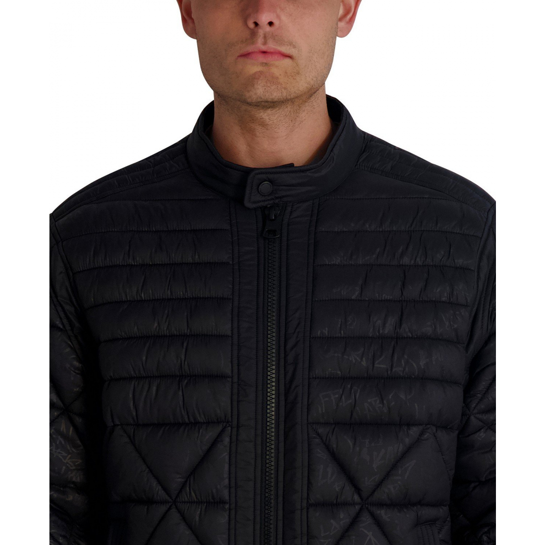 'Graffiti Karl Quilted Jacket' für Herren