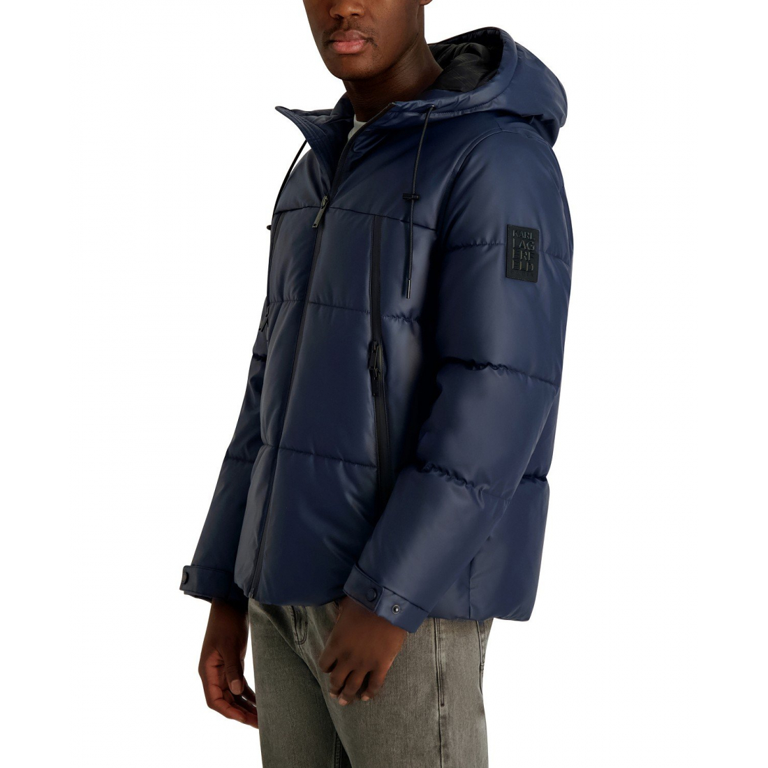 'Midweight Hooded Puffer Pockets Jacket' pour Hommes