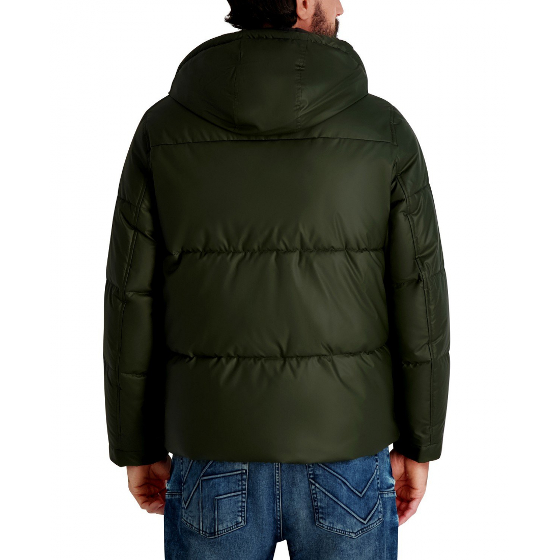 'Midweight Hooded Puffer Pockets Jacket' pour Hommes