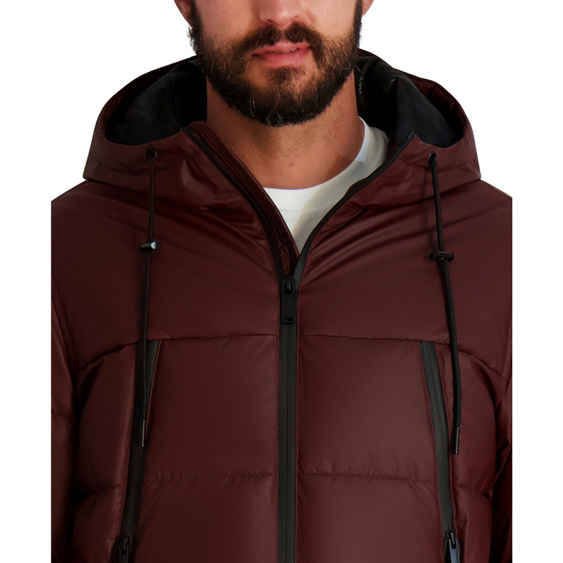'Midweight Hooded Puffer Pockets Jacket' für Herren