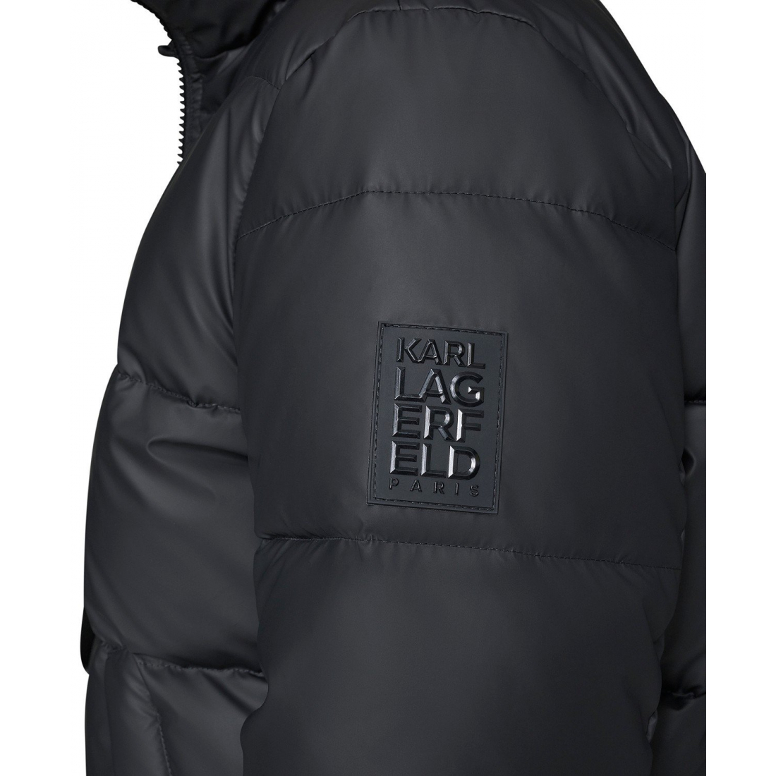 'Sherpa Lined Stand Collar Puffer Jacket' für Herren
