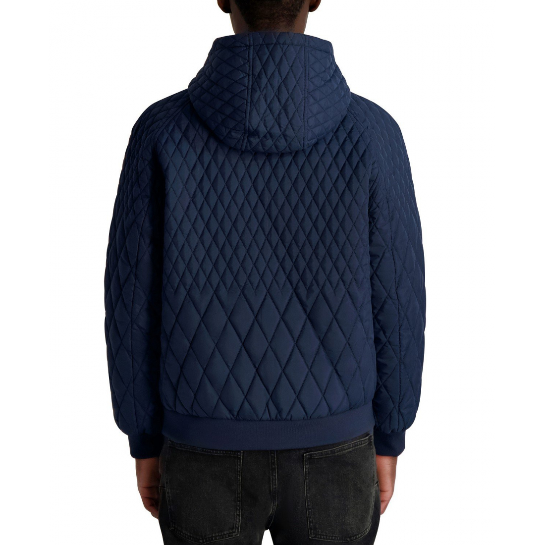 'Diamond Quilted Bomber Jacket' pour Hommes