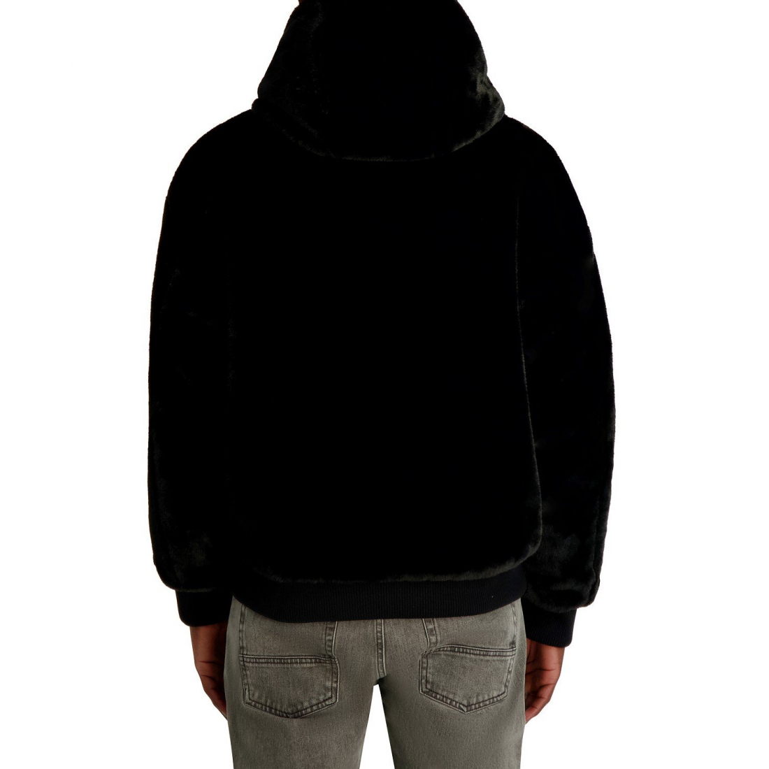 'Reversible Faux Fur Bomber Jacket' für Herren