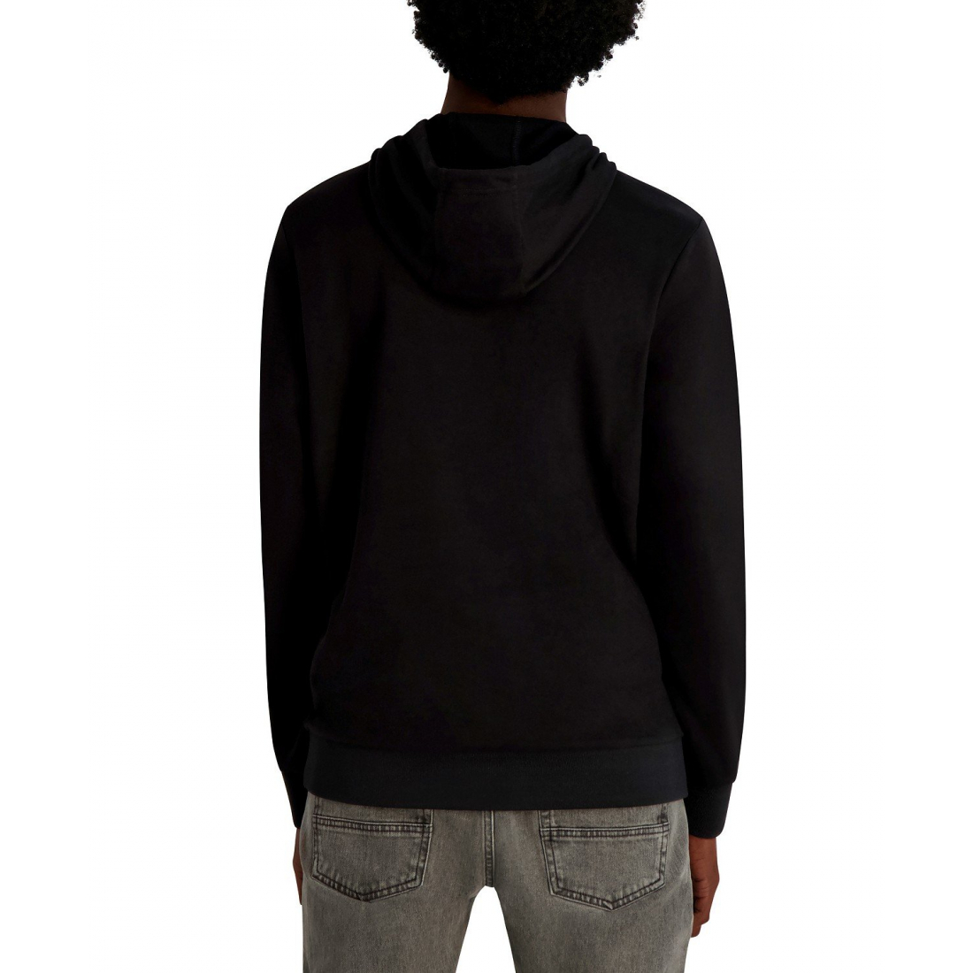 'French Terry Graffiti Texture Hoodie' für Herren