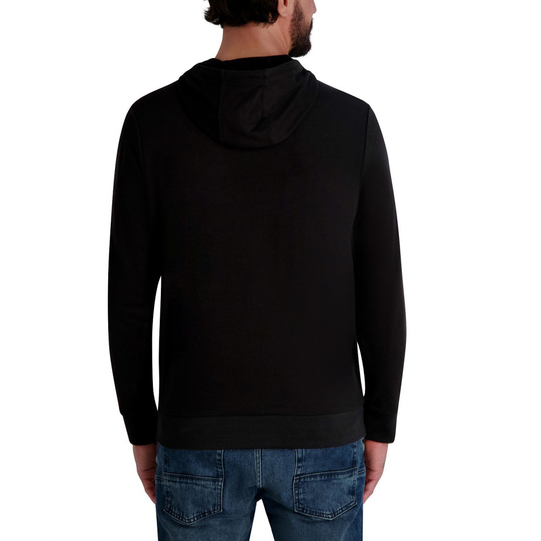 'French Terry Embroidered Logo Hoodie' pour Hommes