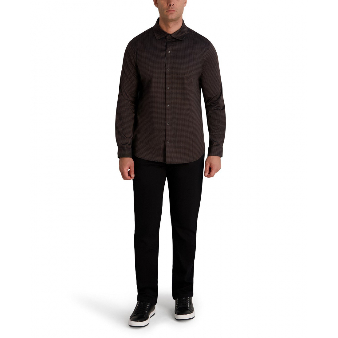 Men's 'Long Sleeve Printed Shirt'