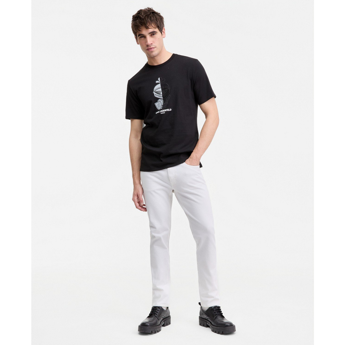 Men's 'Split Personality Karl Graphic T-Shirt'