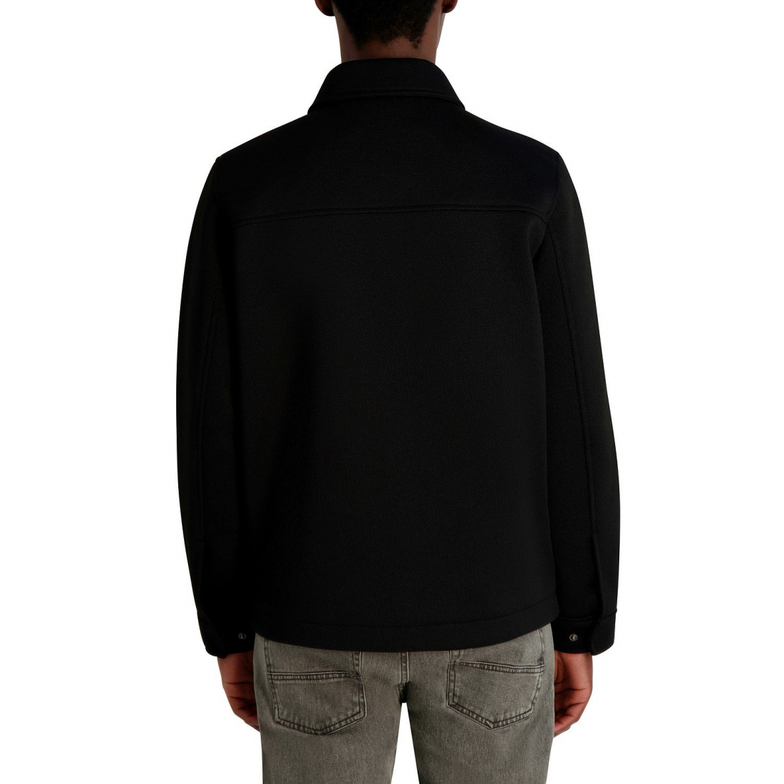 'Twill Collared Shirt Jacket' für Herren