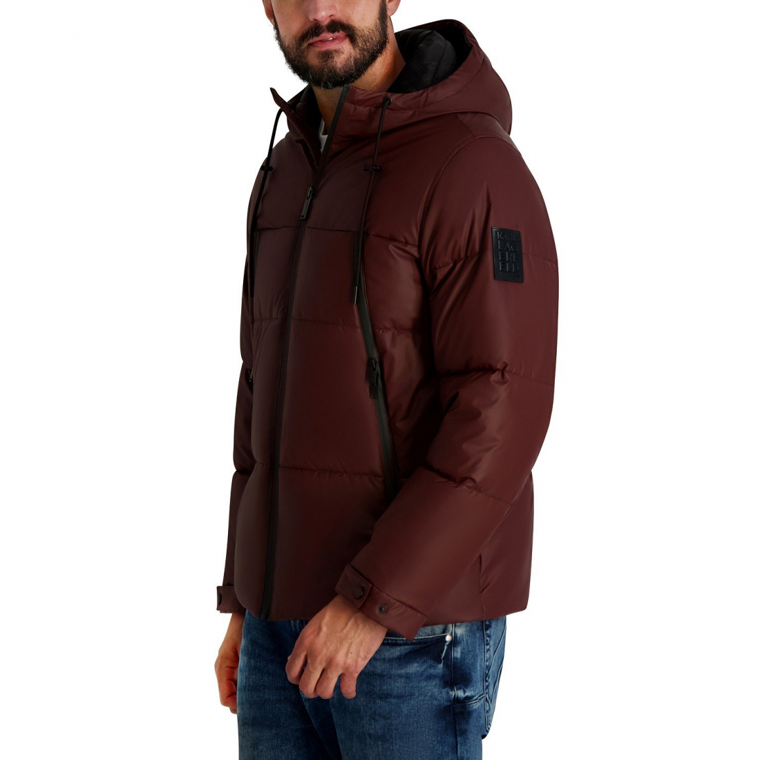 'Midweight Hooded Puffer Pockets Jacket' für Herren