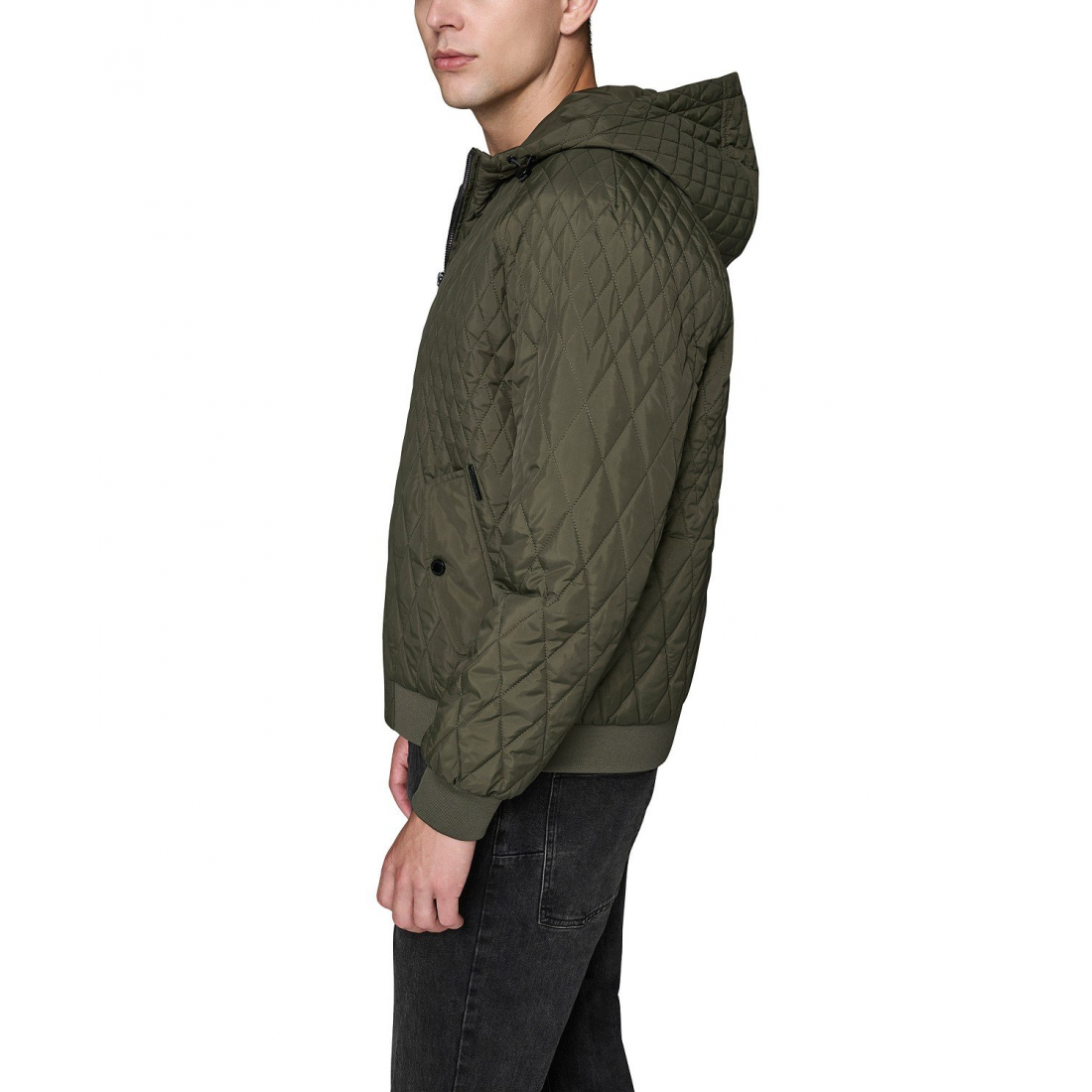 'Diamond Quilted Bomber Jacket' pour Hommes