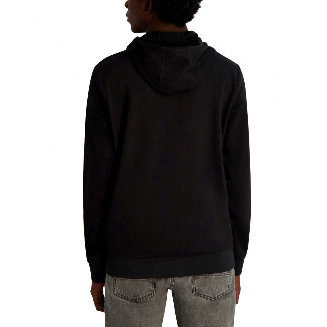 Men's 'French Terry Embossed Logo Hoodie'