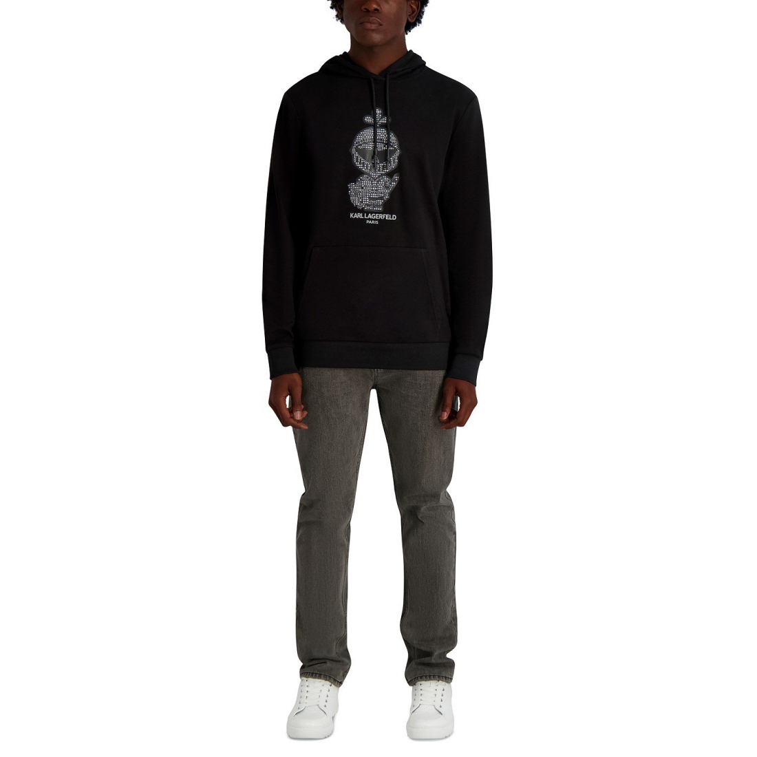 Men's 'French Terry Texture Pull-On Hoodie'