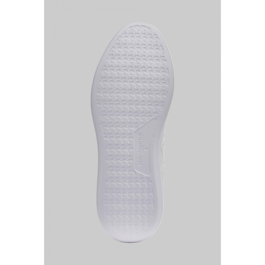 'Patent Sneaker With Side 3D Karl Head' für Herren