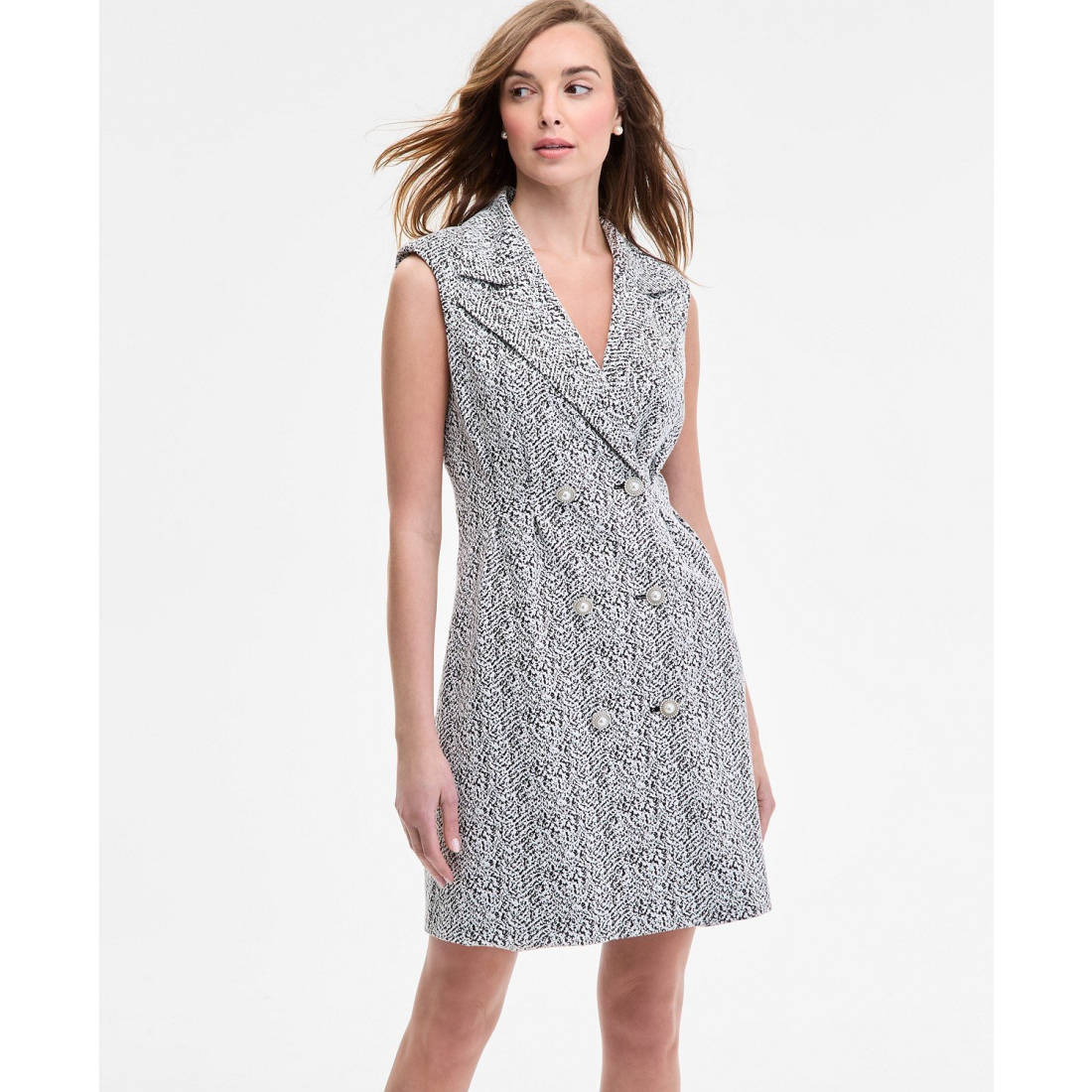 'Abstract Jaquard Knit Dress' für Damen
