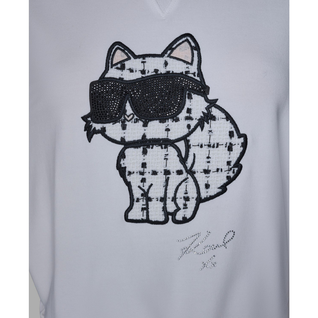 'Emoji Choupette Detail Sweater' pour Femmes