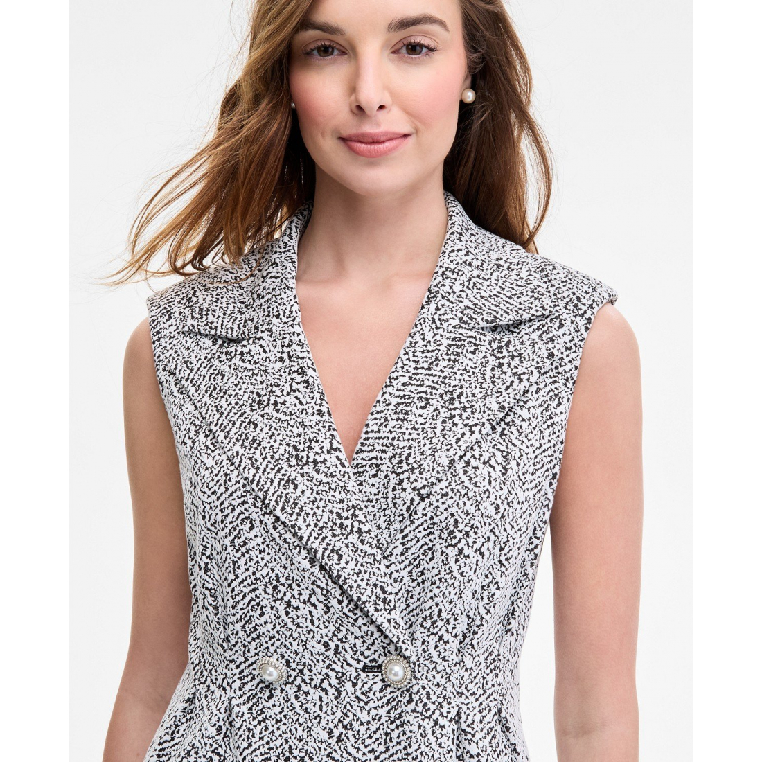 'Abstract Jaquard Knit Dress' für Damen