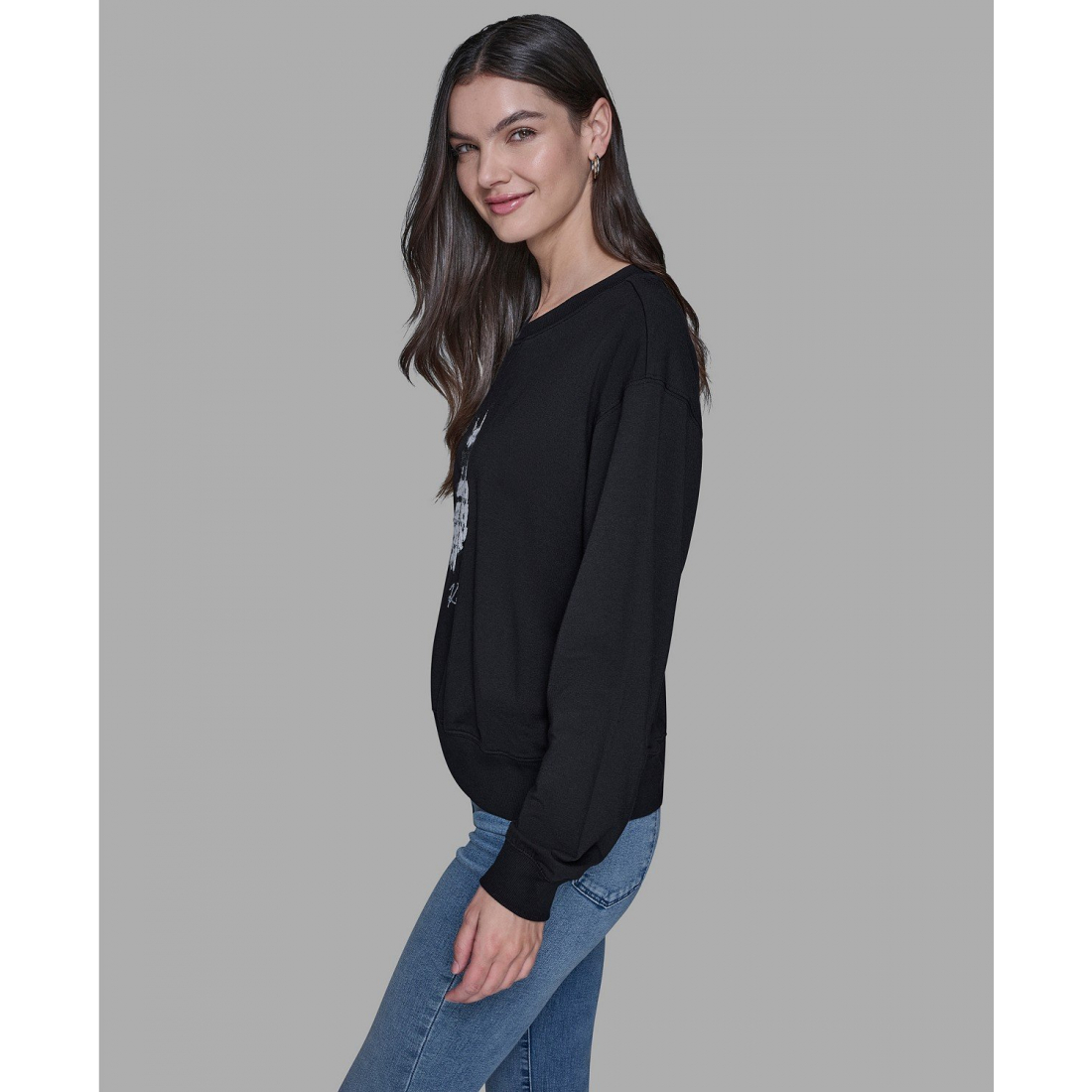 'Emoji Choupette Detail Sweater' pour Femmes