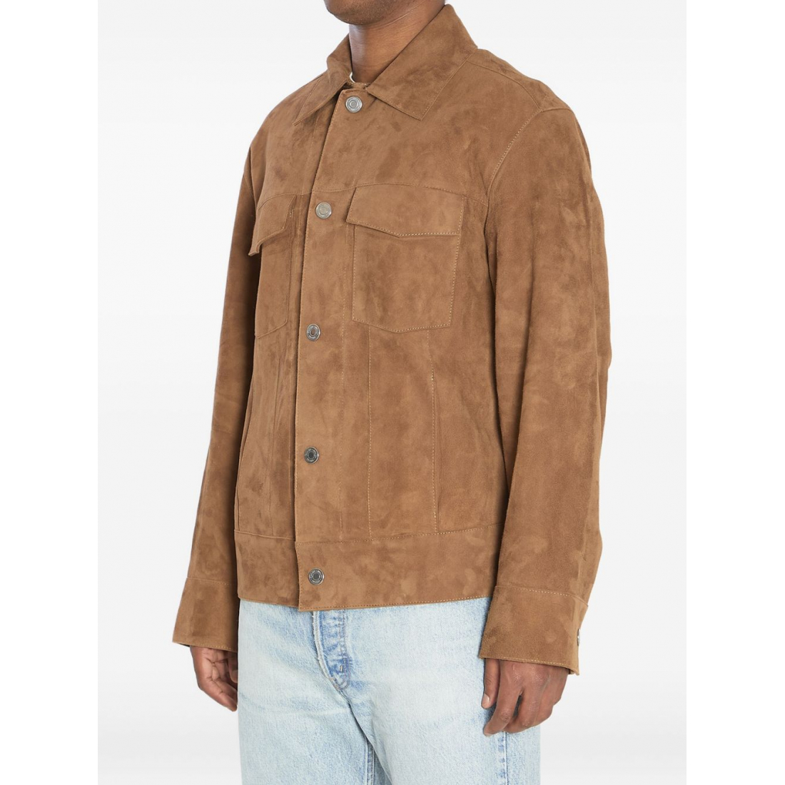 Veste 'Snap-Button Flap-Pocket' pour Hommes