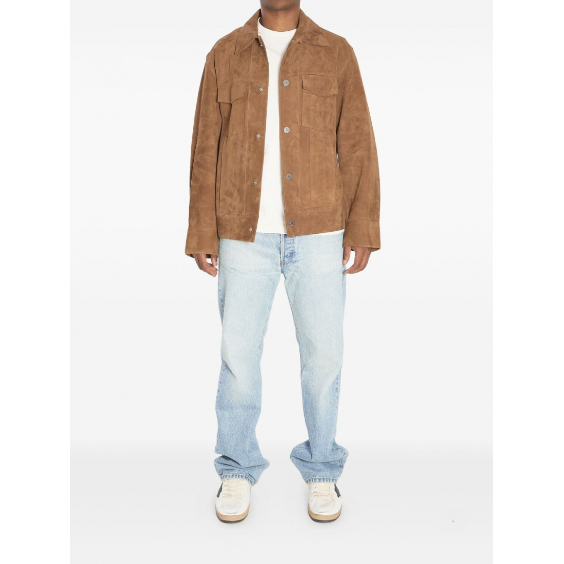 Veste 'Snap-Button Flap-Pocket' pour Hommes