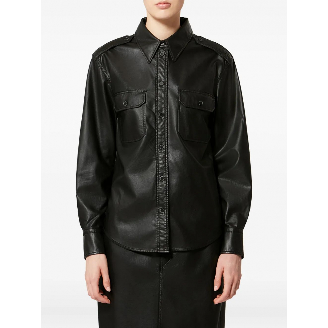 Chemise 'Noee Buttoned Pocket' pour Femmes