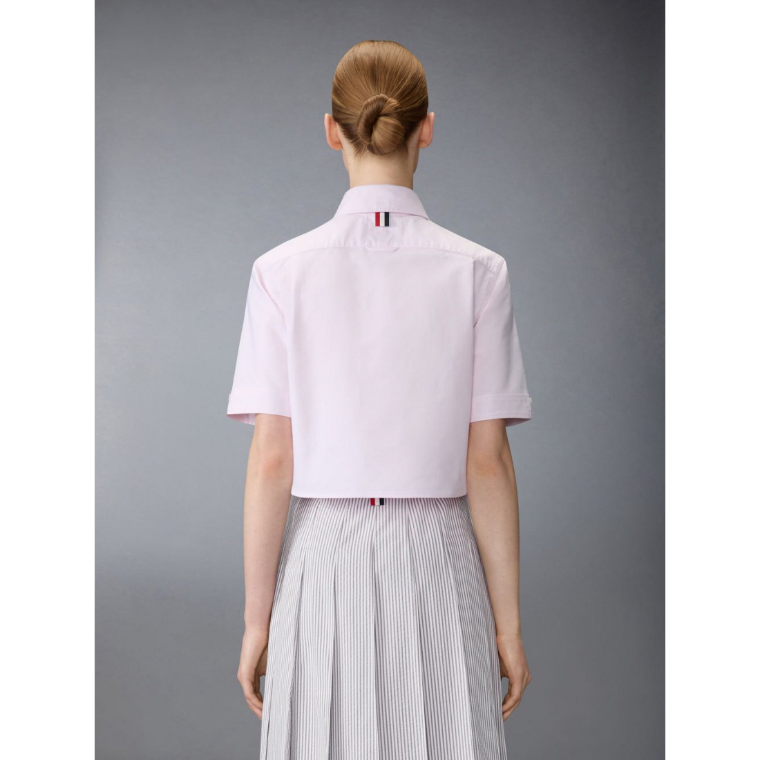 Chemise 'Oxford Cropped' pour Femmes