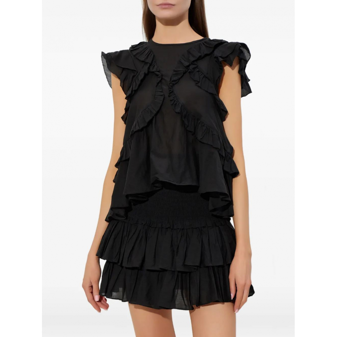 Top 'Nalou Ruffled' pour Femmes