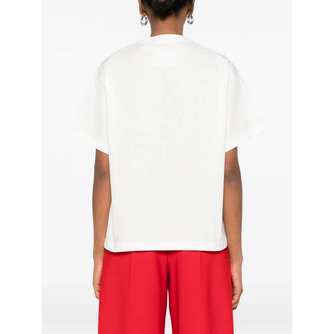 'Logo Crew-Neck' T-Shirt für Damen