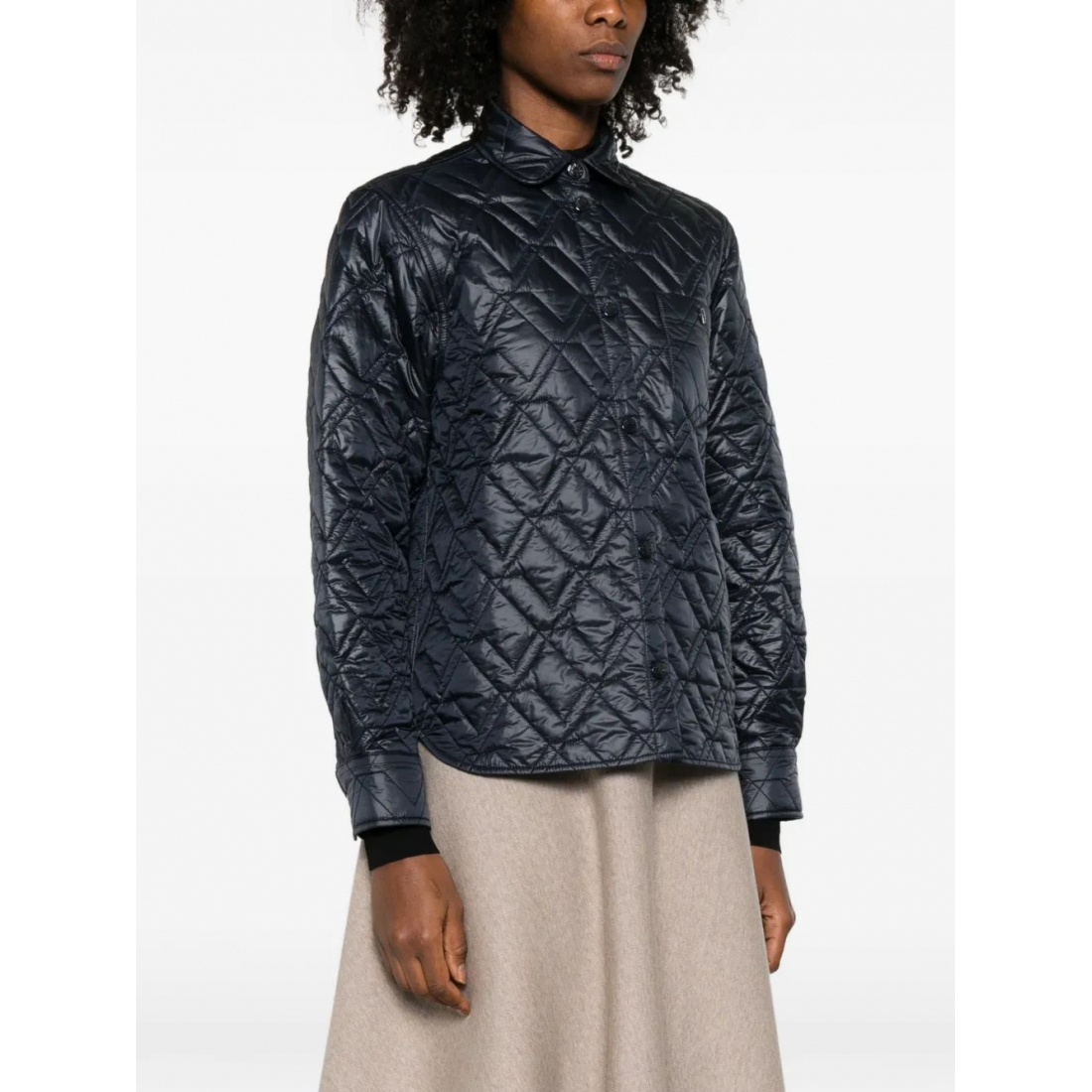 Women's 'Quilted Pocket' Overshirt