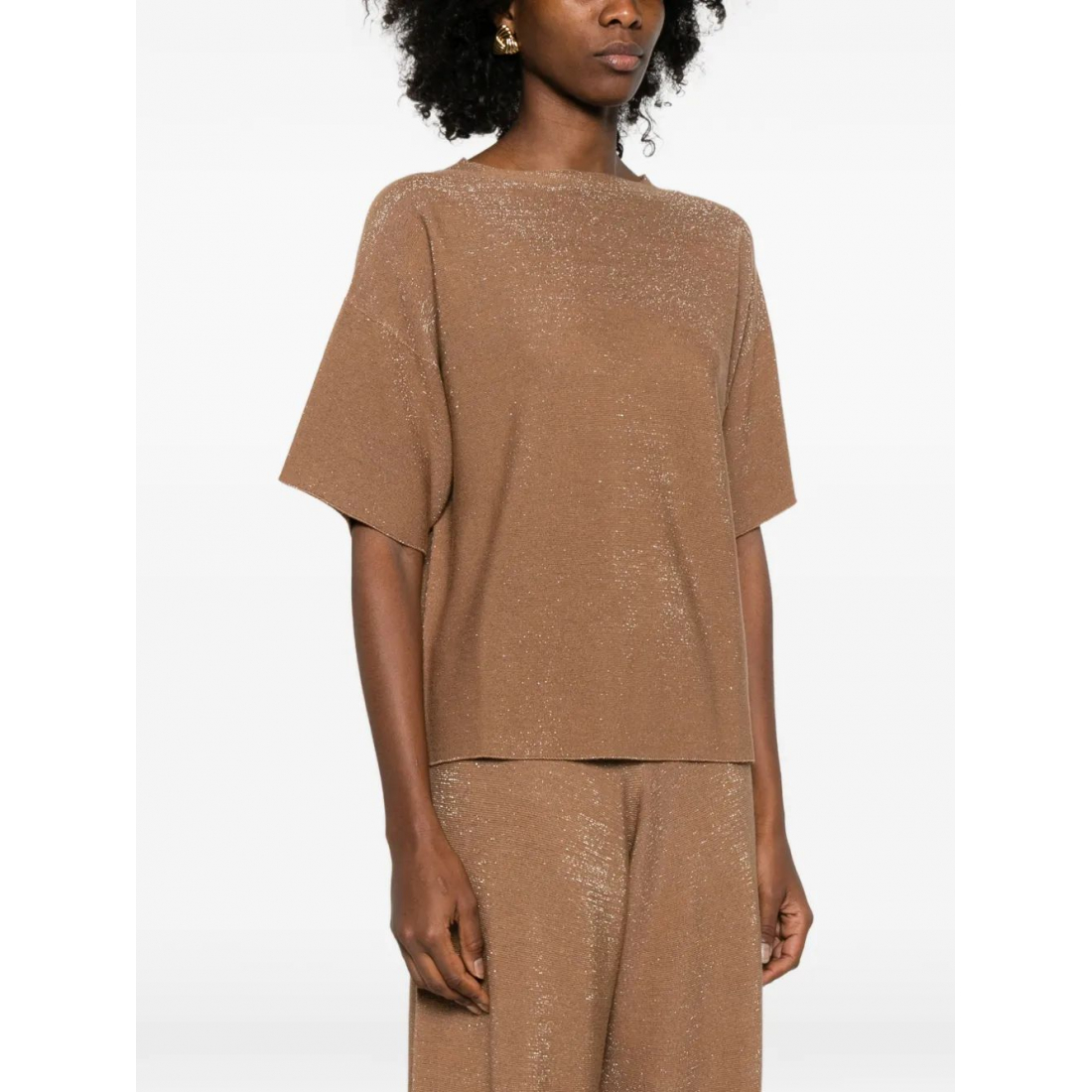 T-shirt 'Round-Neck' pour Femmes