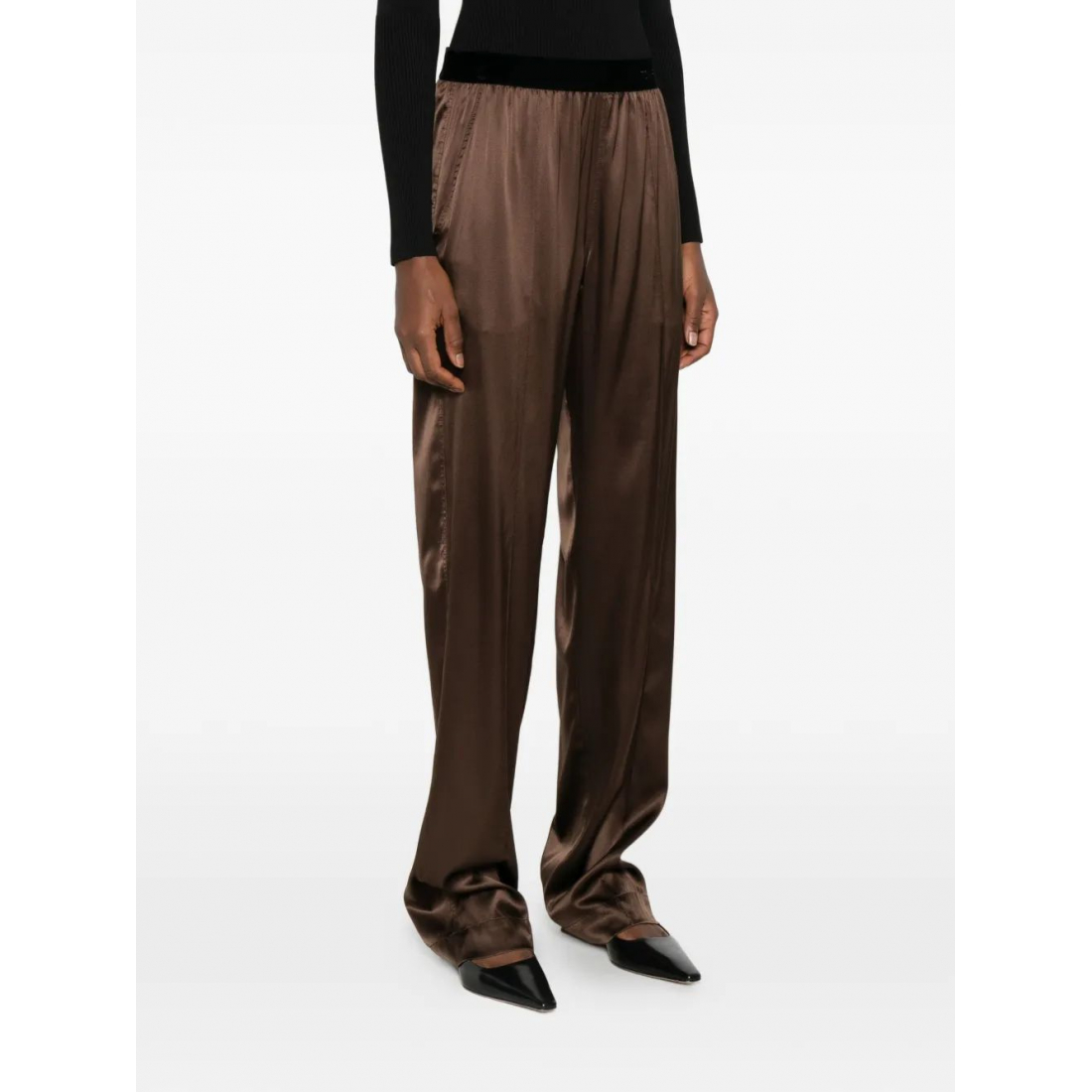 Pantalon 'Logo-Embroidered' pour Femmes