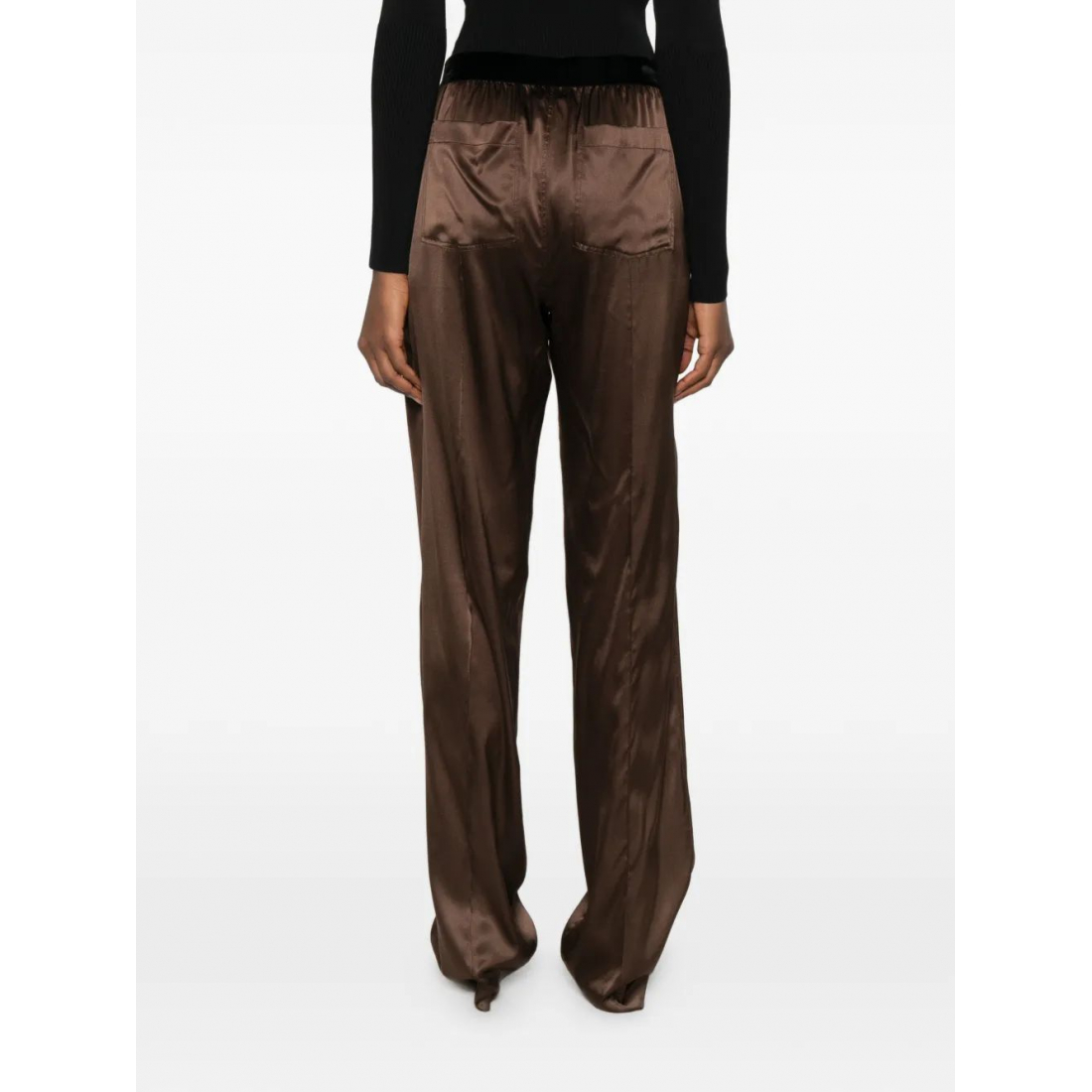 Pantalon 'Logo-Embroidered' pour Femmes