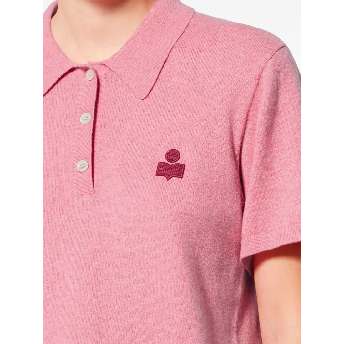 Polo 'Althea Button Logo' pour Femmes