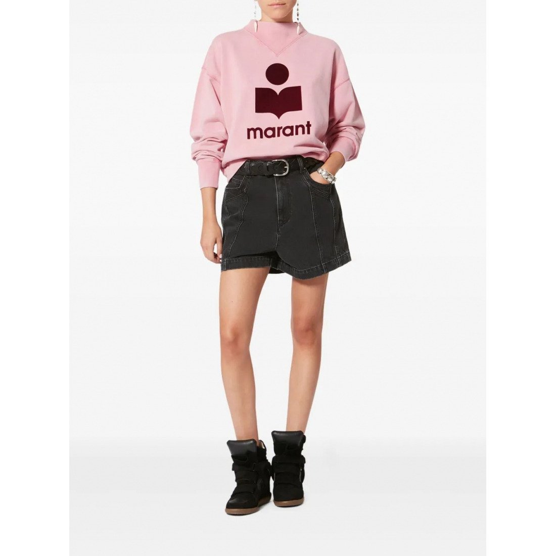 Sweatshirt 'Moby Logo' pour Femmes