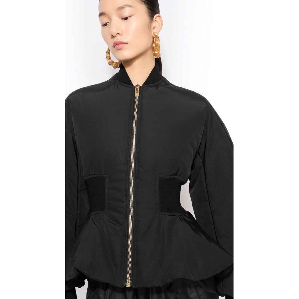 Women's 'Peplum' Bomber Jacket