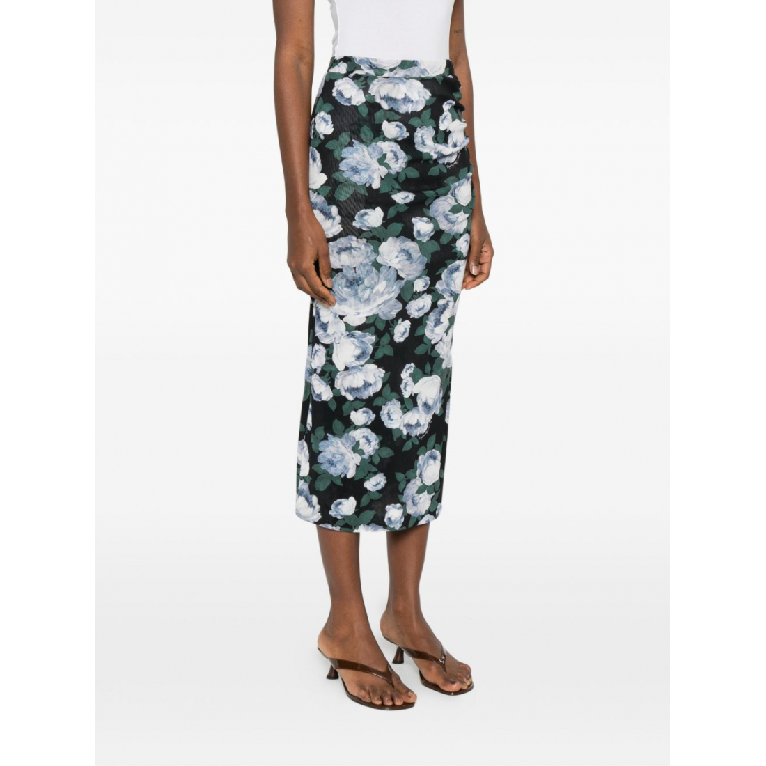 Jupe Midi 'Floral' pour Femmes