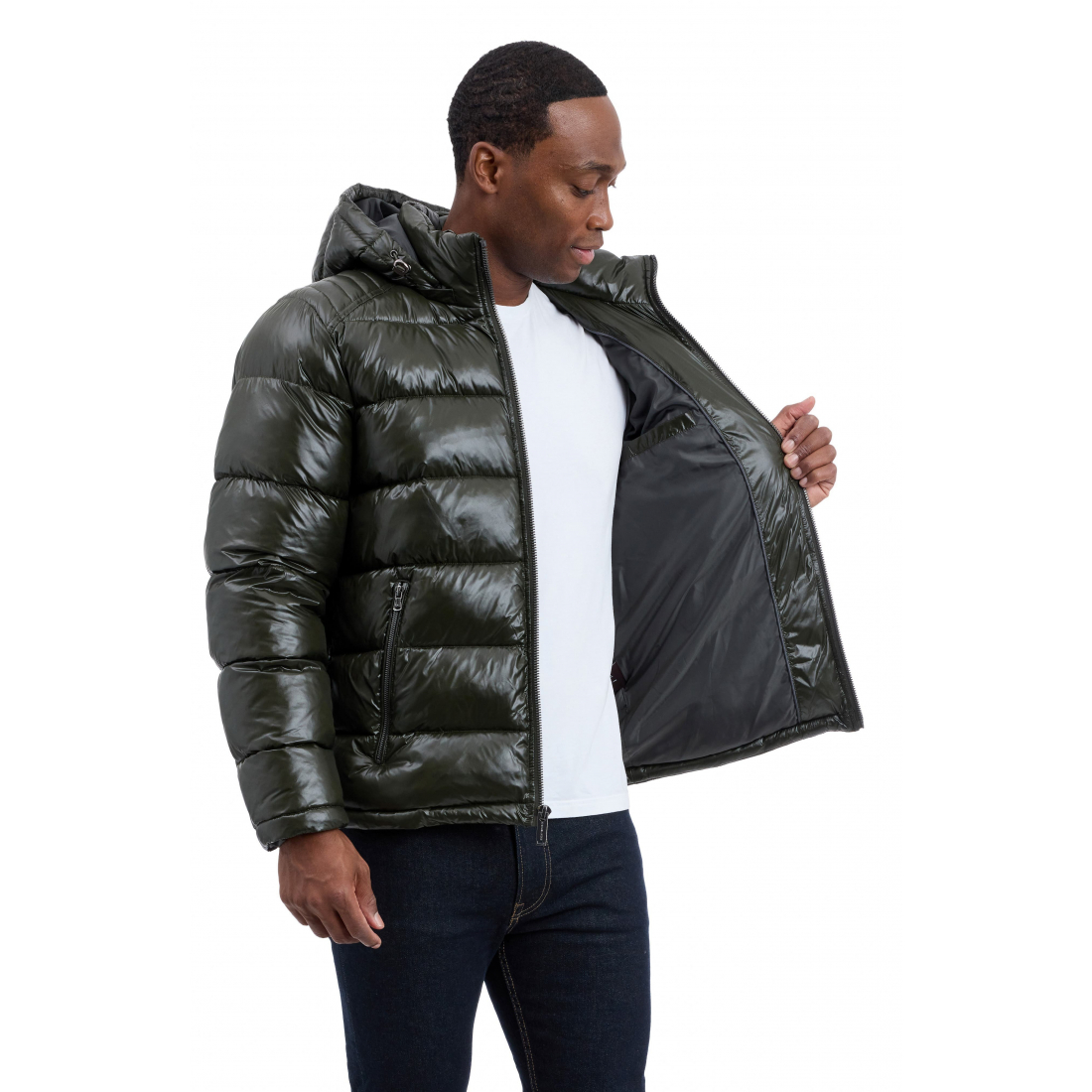 'Balloch Water Resistant Hooded Puffer Jacket' für Herren