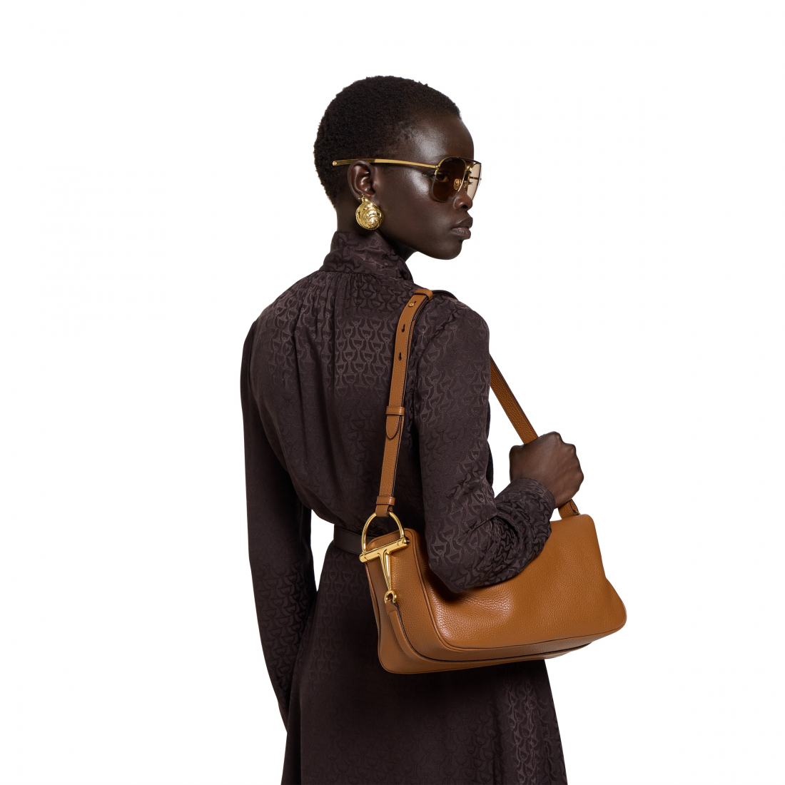 Sac à bandoulière 'Half Horsebit Medium' pour Femmes