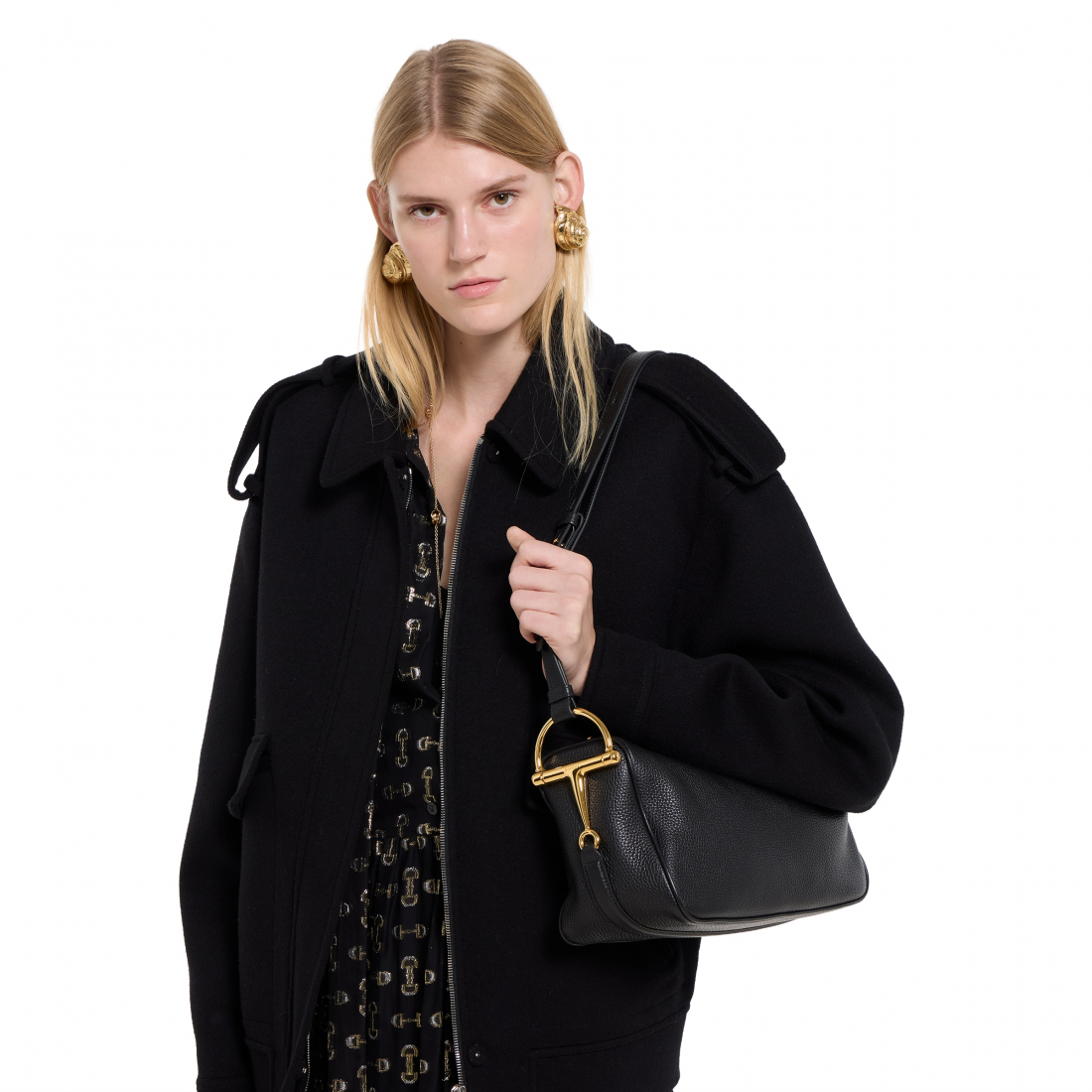 Sac à bandoulière 'Half Horsebit Medium' pour Femmes