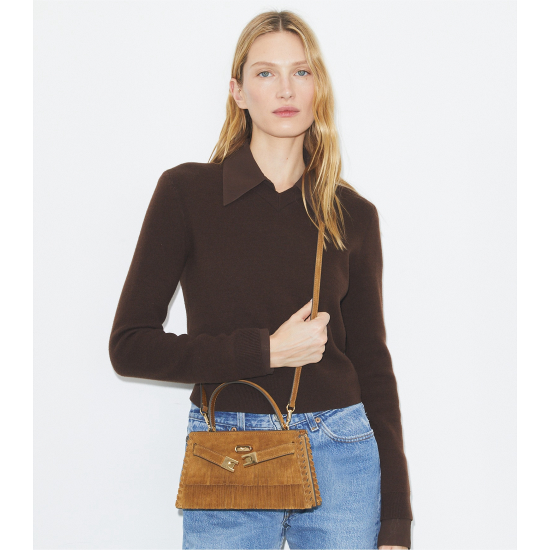 Women's 'Mini Lee Radziwill' Crossbody Bag