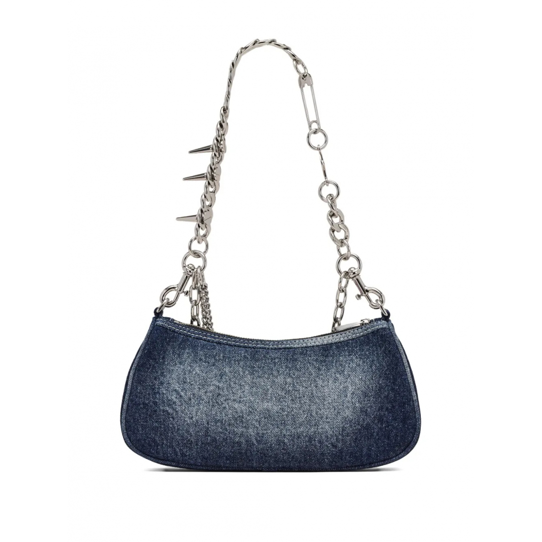 Women's 'Denim Charm' Shoulder Bag