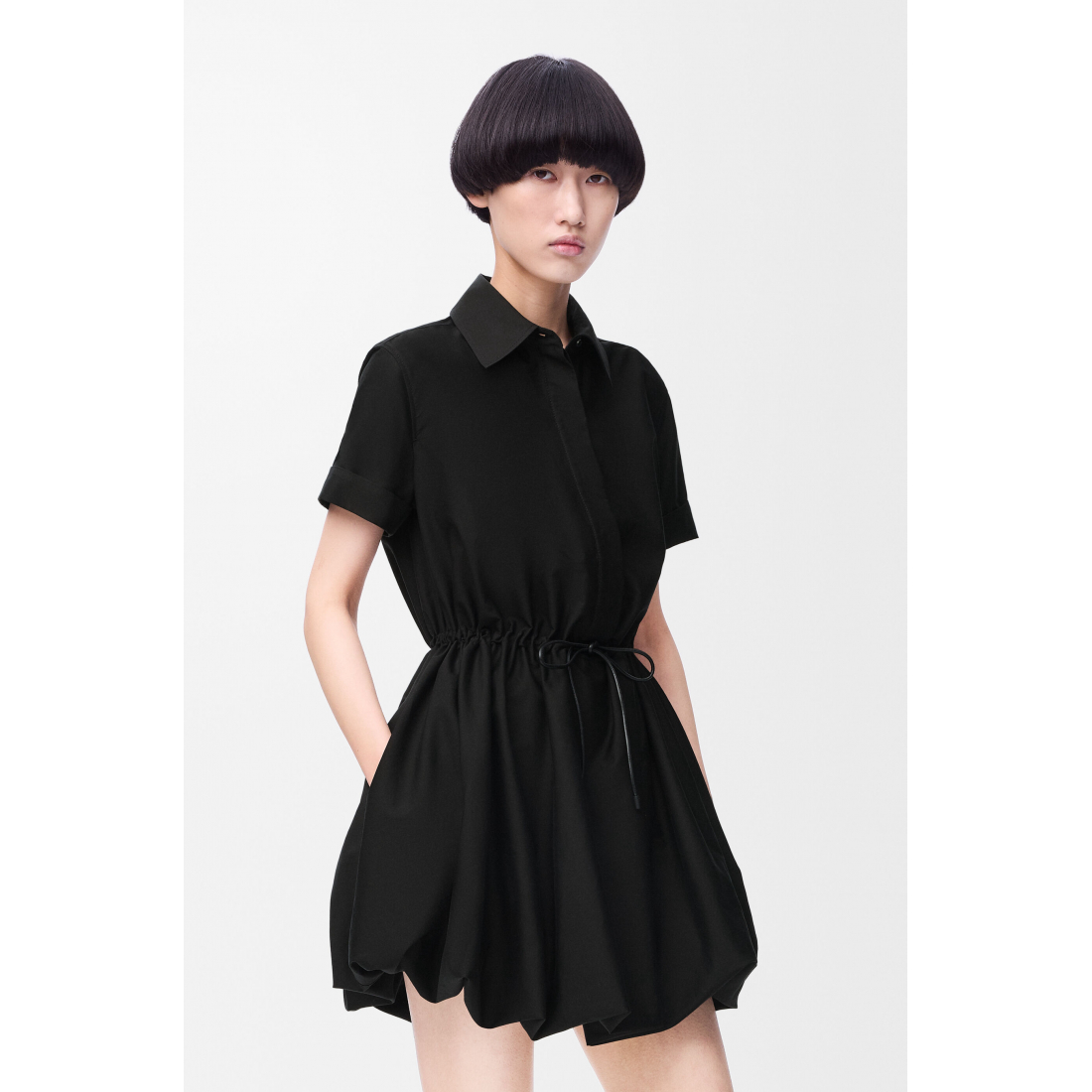 Robe mini 'Short Sleeve' pour Femmes