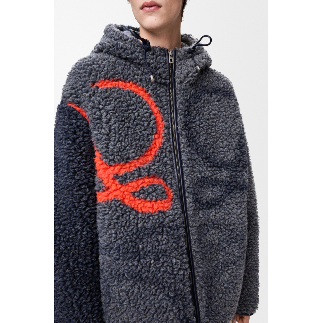 Manteau Teddy 'Hooded' pour Hommes